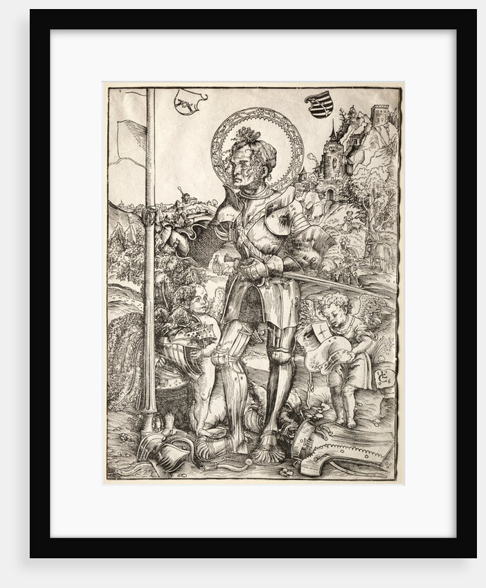 Saint George Standing, 1506 by Lucas Cranach