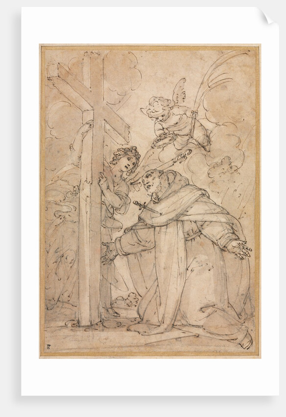 Saint Peter Martyr, 16th Century? by Giovanni Battista Paggi