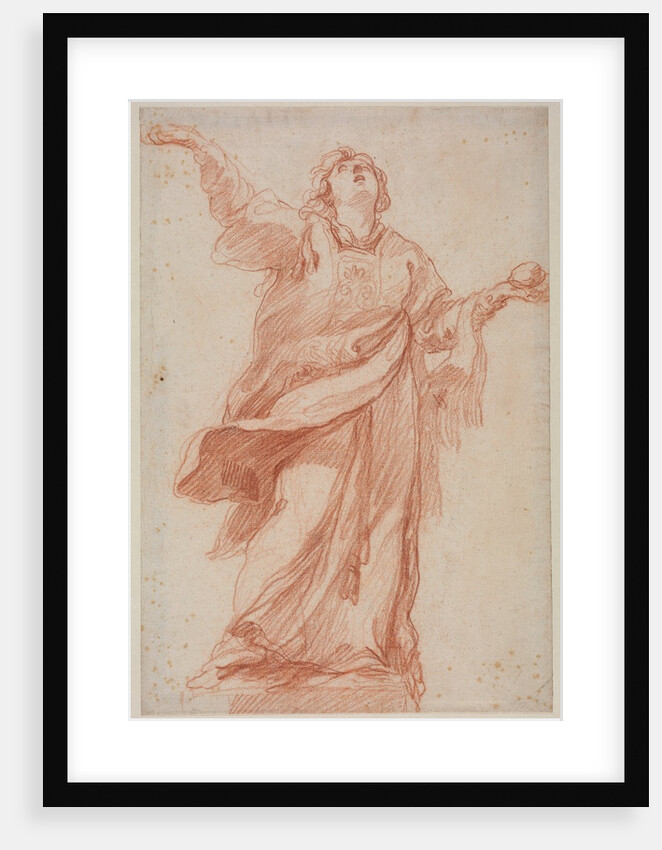 Saint Stephen in Ecstasy, second third 1700s by Edmé Bouchardon
