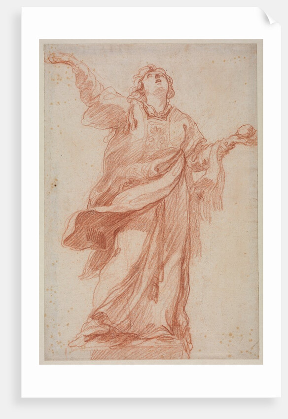 Saint Stephen in Ecstasy, second third 1700s by Edmé Bouchardon