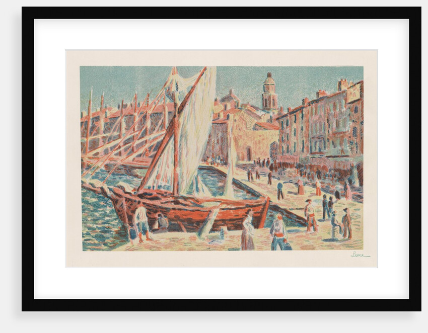 Saint-Tropez, 1897 by Maximilien Luce