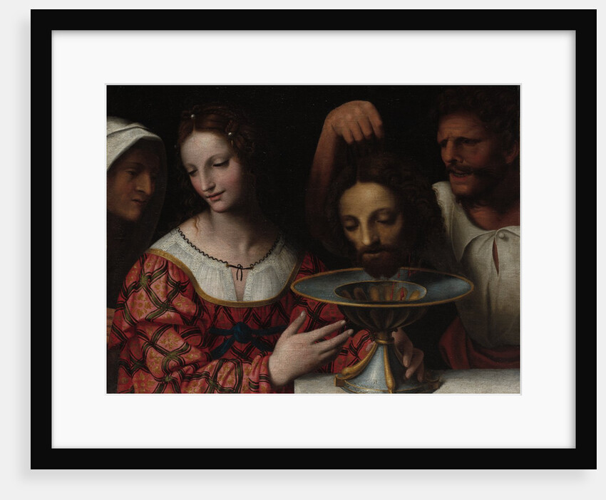 Salome with the Head of Saint John the Baptist, 1500s or later by Bernardino Luini (follower of)