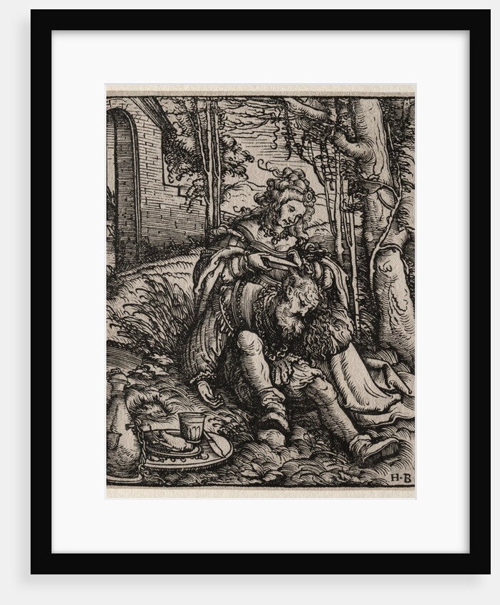 Samson and Delilah, 1519 by Hans Burgkmair