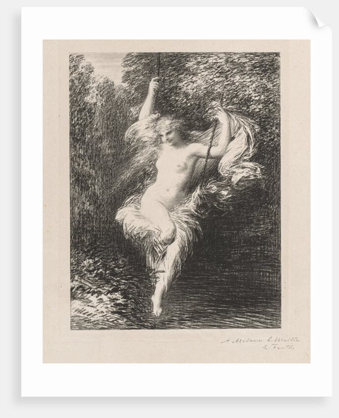 Sarah la Baigneuse, 1892 by Henri Fantin-Latour