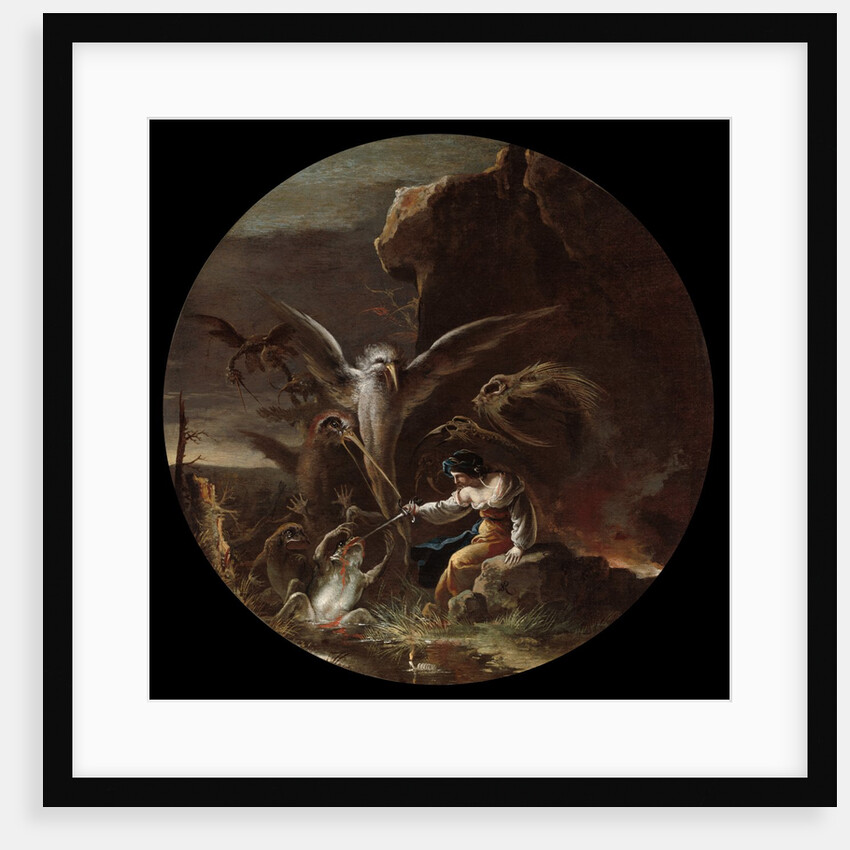 Scenes of Witchcraft: Morning, c. 1645-1649 by Salvator Rosa