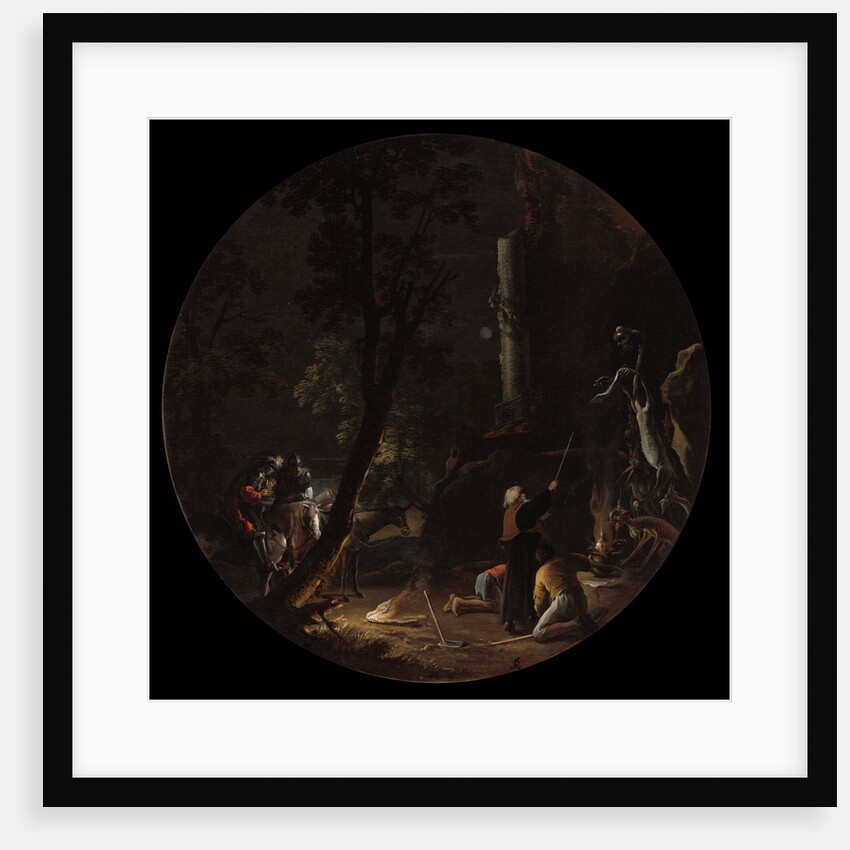 Scenes of Witchcraft: Night, c. 1645-1649 by Salvator Rosa