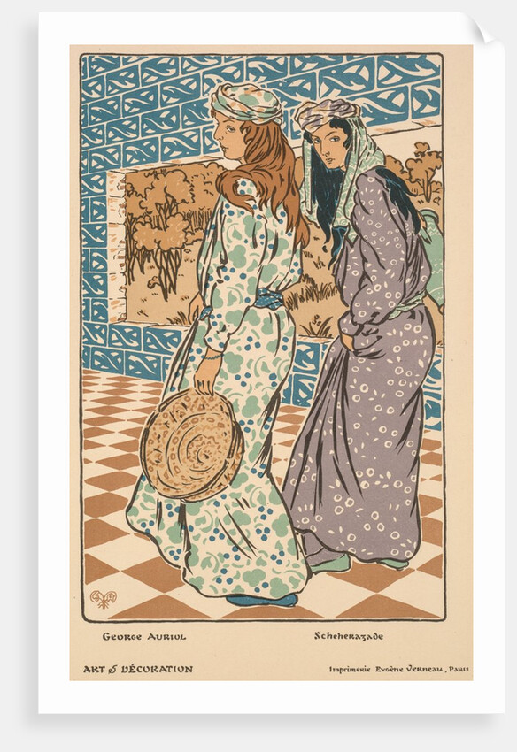 Scheherazade, 1901 by Georges Auriol