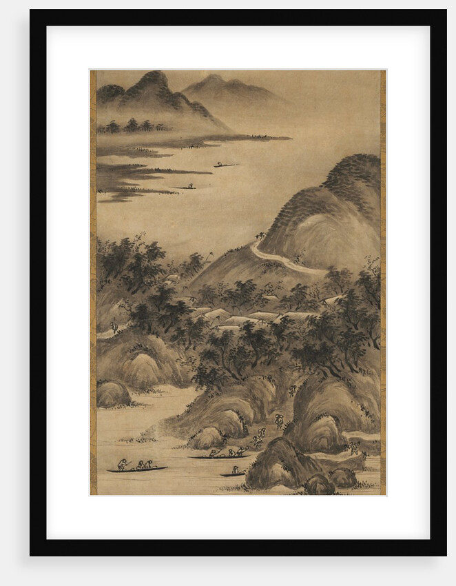 Seasonal Landscapes, mid- to late 1500s by Kano Hideyori