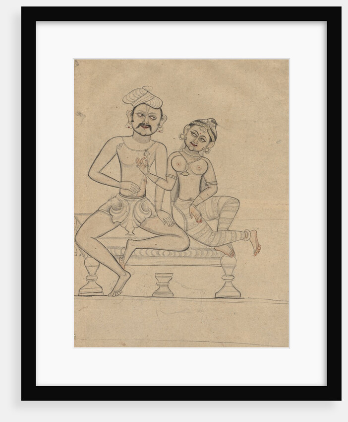 Seated Couple, c. 1800 by Unknown