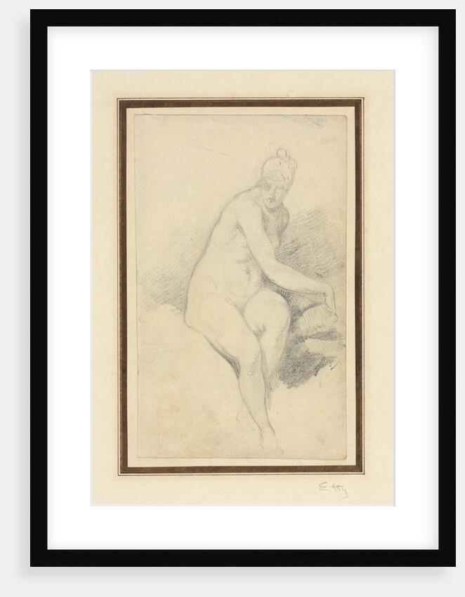 Seated Nude by William Etty