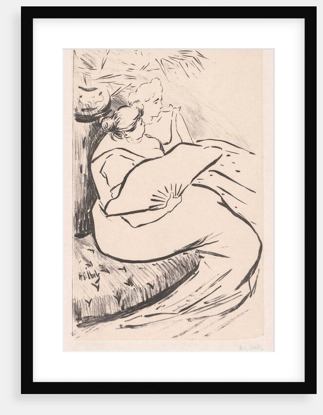 Seated Woman, ca. 1895-1900 by Henri Gabriel Ibels