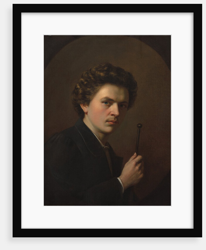 Self-Portrait with a Maulstick, c. 1863 by Henri Regnault