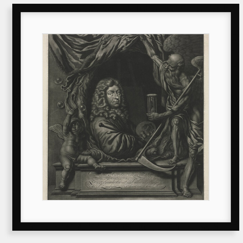 Self-Portrait, 1685 by Michiel van Musscher