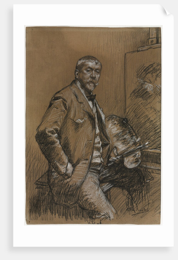 Self-Portrait, 1800s-1900s by Ferdinand Roybet