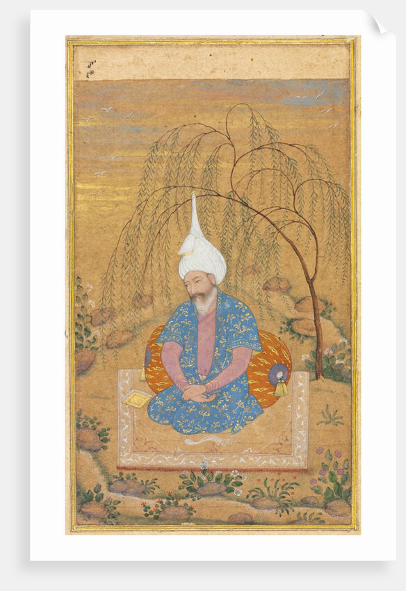 Shah Tahmasp I Seated in a Landscape, c. 1575 by Unknown