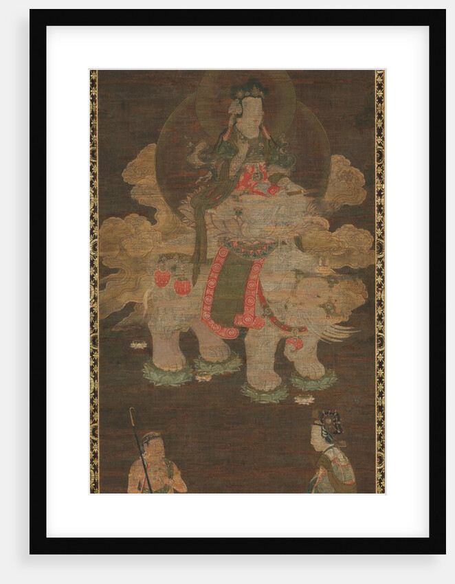 Shakyamuni Triad: Buddha Attended by Manjushri and Samantabhadra, late 1 by Unknown