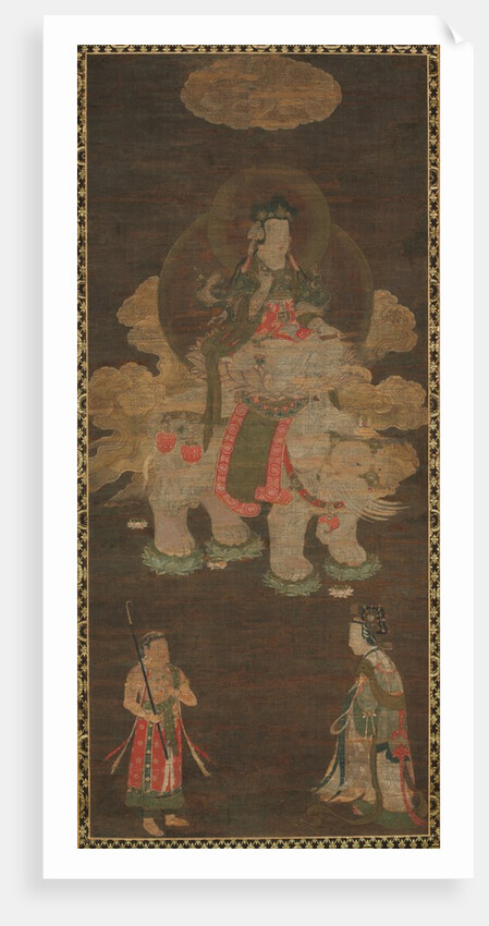 Shakyamuni Triad: Buddha Attended by Manjushri and Samantabhadra, late 1 by Unknown