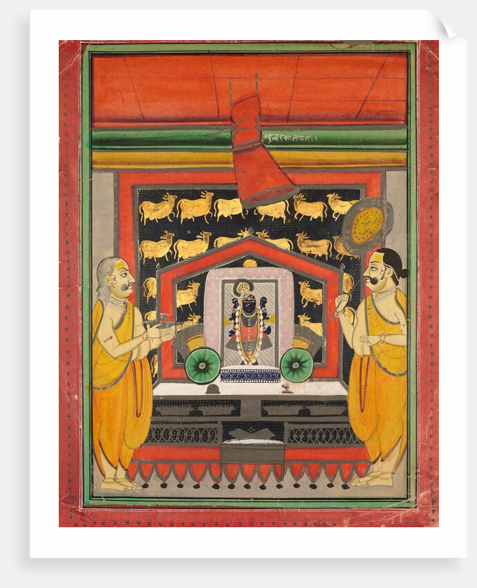 Shri Dvarakanathji of Kankroli, mid-1800s by Unknown