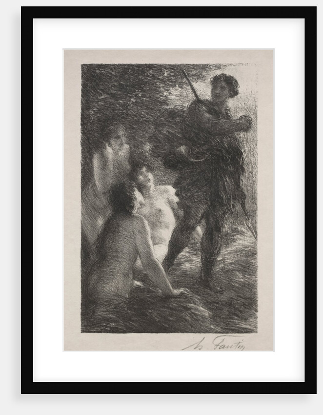 Siegfried and the Daughters of the Rhine by Henri Fantin-Latour