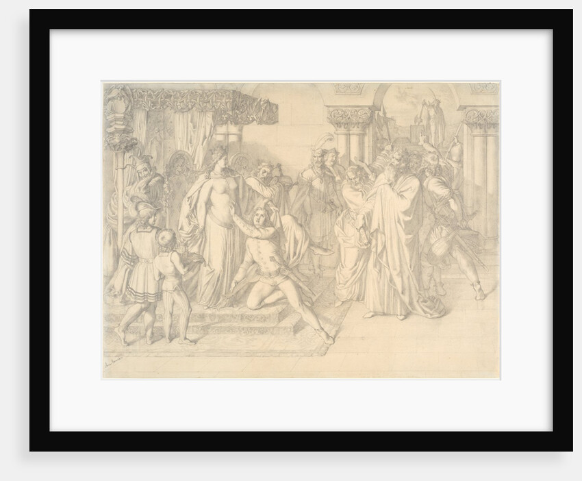 Singers Contest on the Wartburg, c. 1853 by Anton Romako
