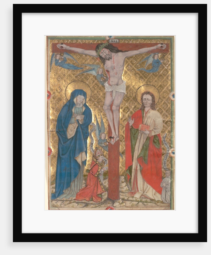 Single Leaf from a Missal: The Crucifixion, c. 1480 by Unknown