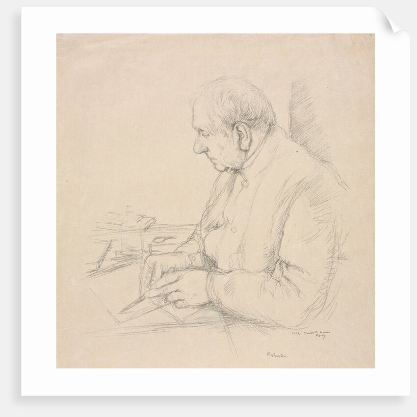 Sir Francis Seymour Haden, 1897 by William Rothenstein