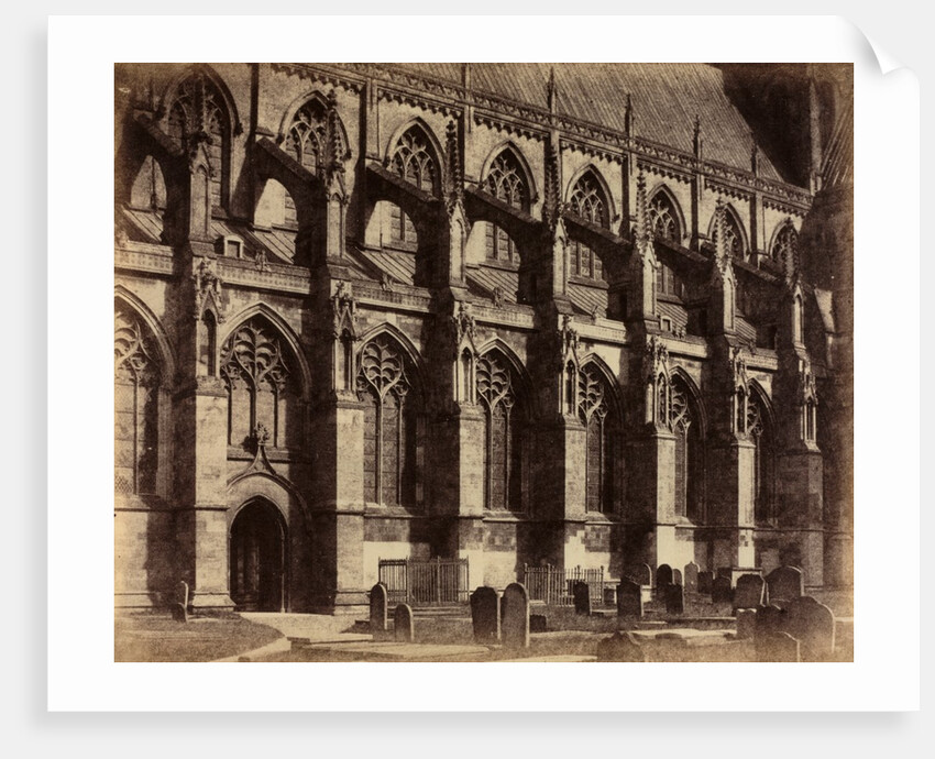 South Side Beverley Minster, 1860 by Col. Alfred Capel-Cure