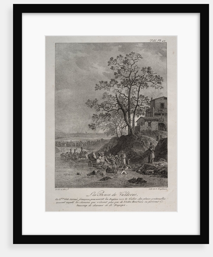 Spanish Campaign: The Mires of Valderas, Province of Leon by Baron Louis Albert Guillain Bacler d'Alber