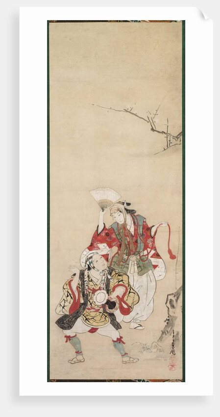 Spring Dancers, 18th century by Miyagawa Ch?shun
