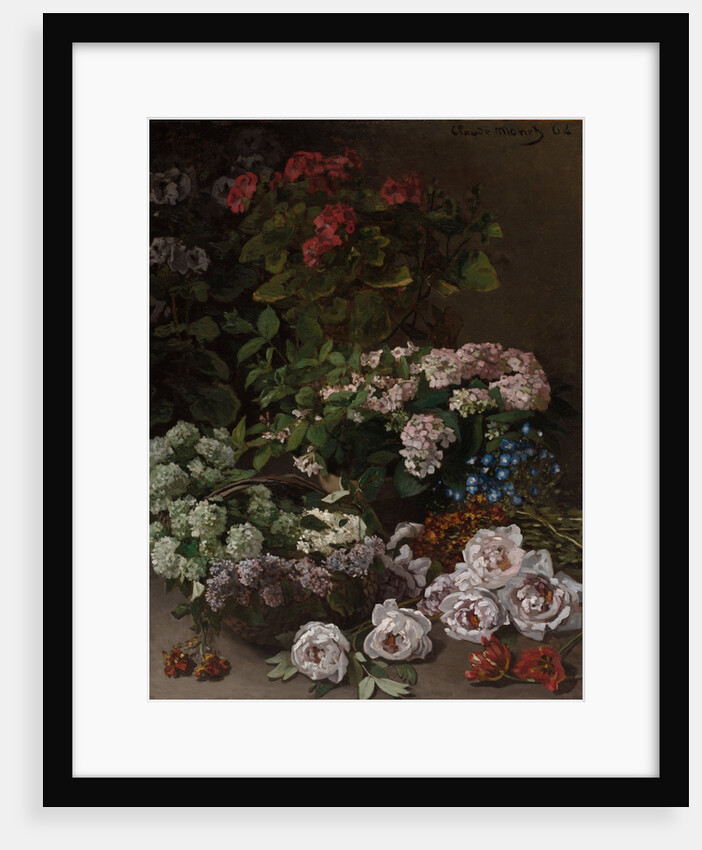 Spring Flowers, 1864 by Claude Monet