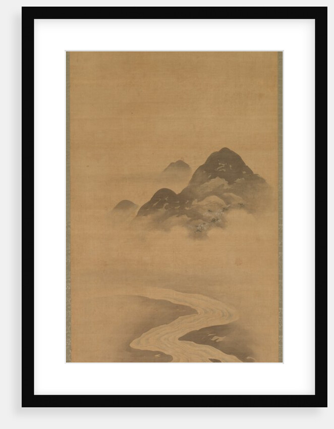 Spring Landscape, 17th century by Yukinobu Kiyohara