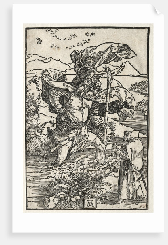 St. Christopher with the Birds, c. 1501-1504 by Albrecht Dürer