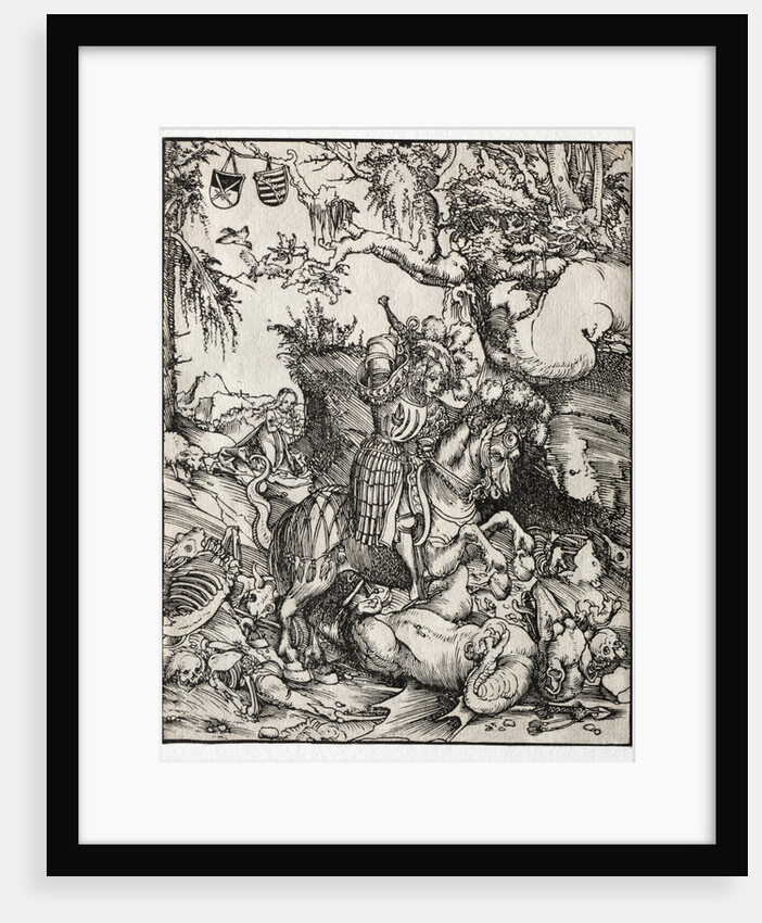 St. George Slaying the Dragon, 1500s by Lucas Cranach