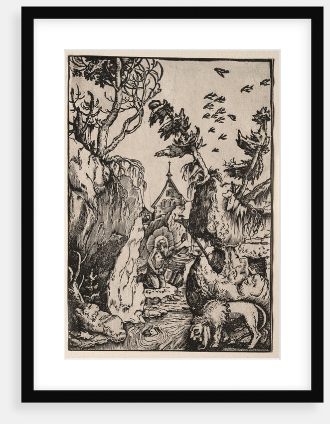 St. Jerome in the Wilderness by Hans Baldung