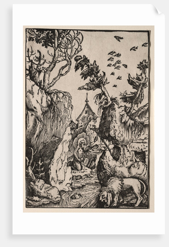 St. Jerome in the Wilderness by Hans Baldung