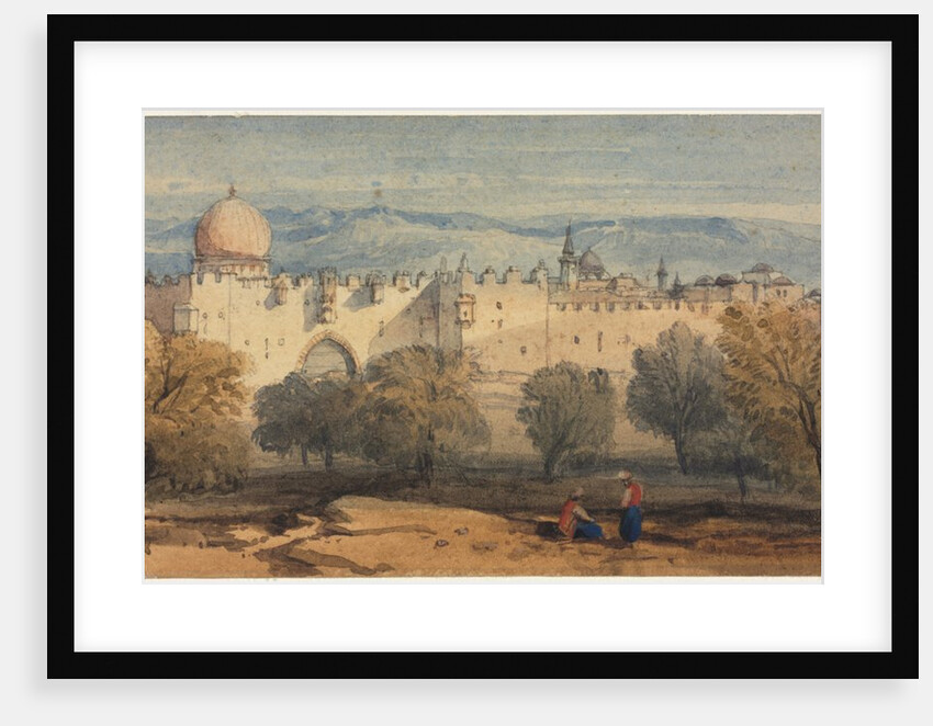 St. Stephen's Gate, Jerusalem, c. 1860 by Richard Principal Leitch