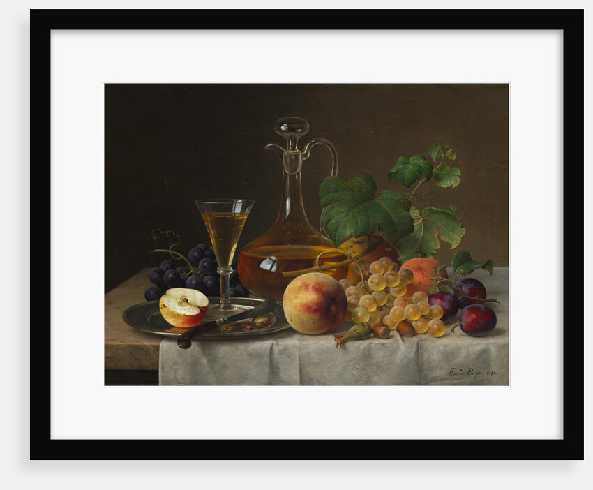 Still Life with Fruit, 1873 by Emilie Preyer