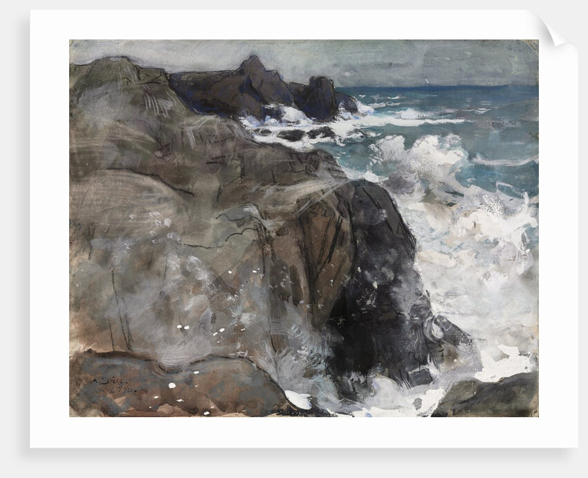 Storm on the Island of Yeu, 1916 by Auguste Louis Lepère