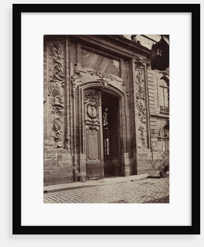 Street in Dijon, before 1870 by Unidentified Photographer