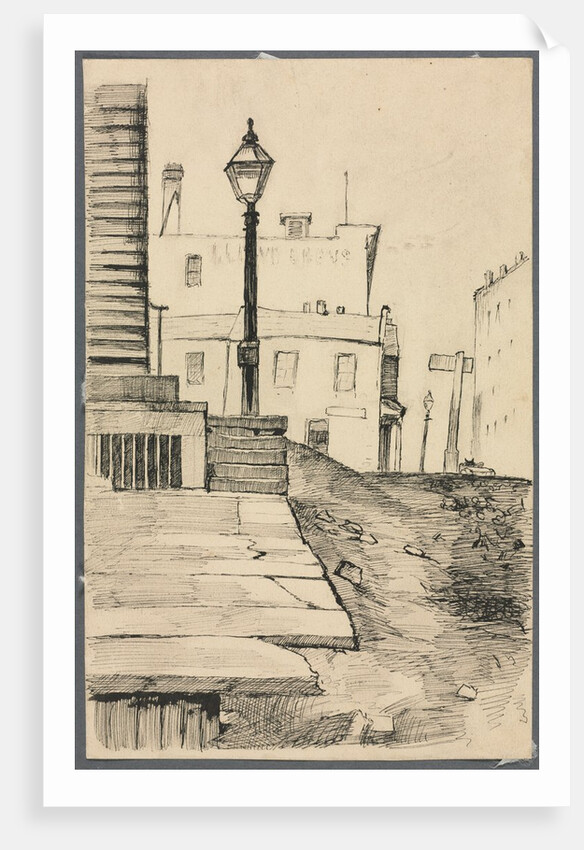 Street Scene, Cleveland by Otto H. Bacher