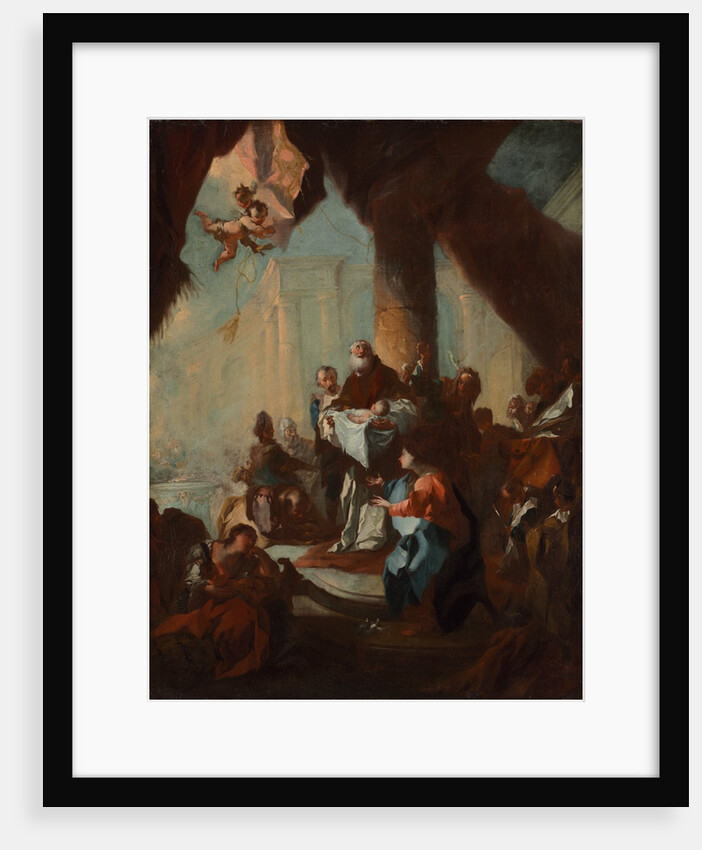Study for 'The Presentation of Christ in the Temple', c. 1750 by Franz Anton Maulbertsch (attributed to)