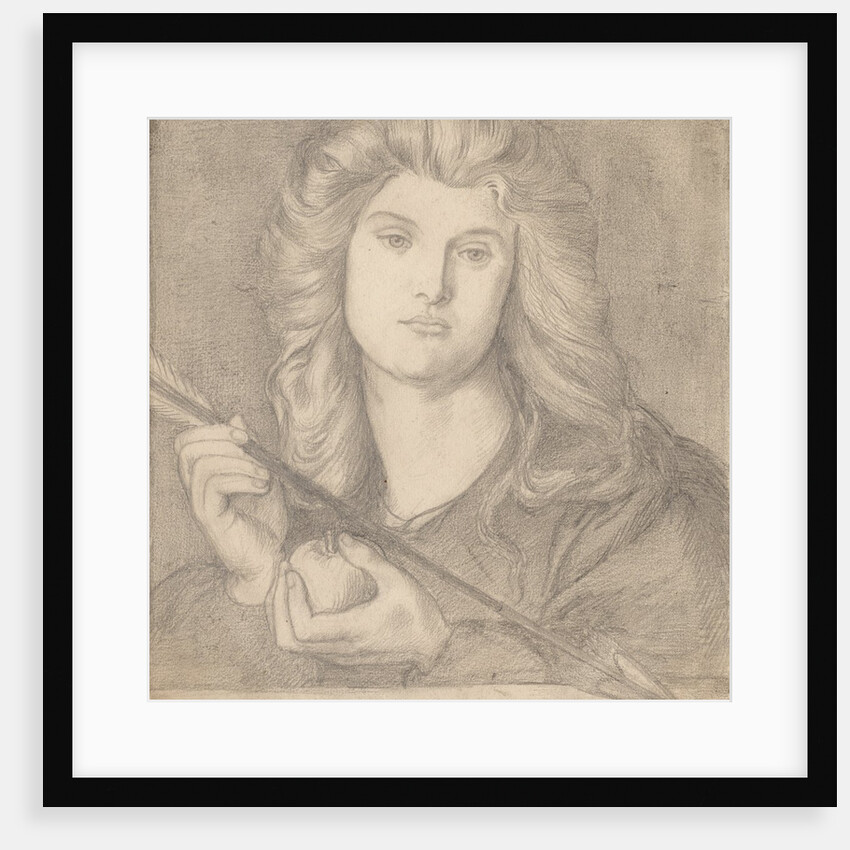 Study for 'Venus Verticordia' by Dante Gabriele Rossetti