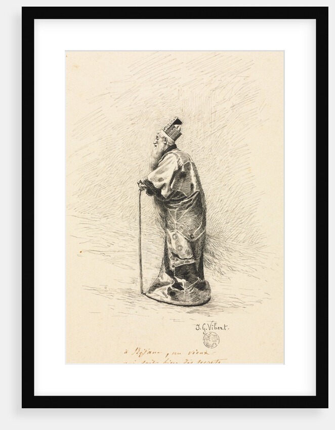 Study for the Magician in 'Conte de Fée', 1800s by Jehan-Georges Vibert