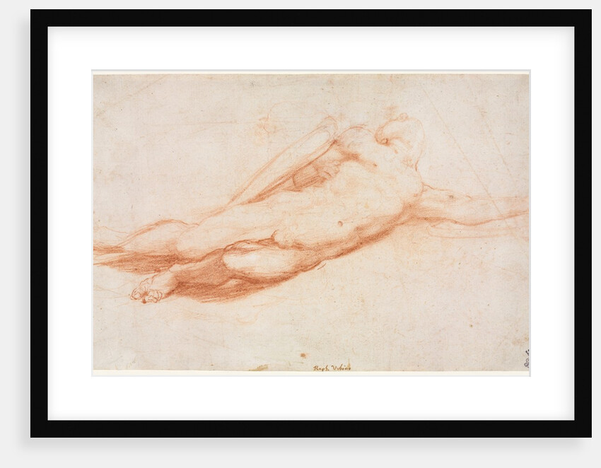 Study of a Fallen Soldier, c. 1525 by Correggio (attributed to)