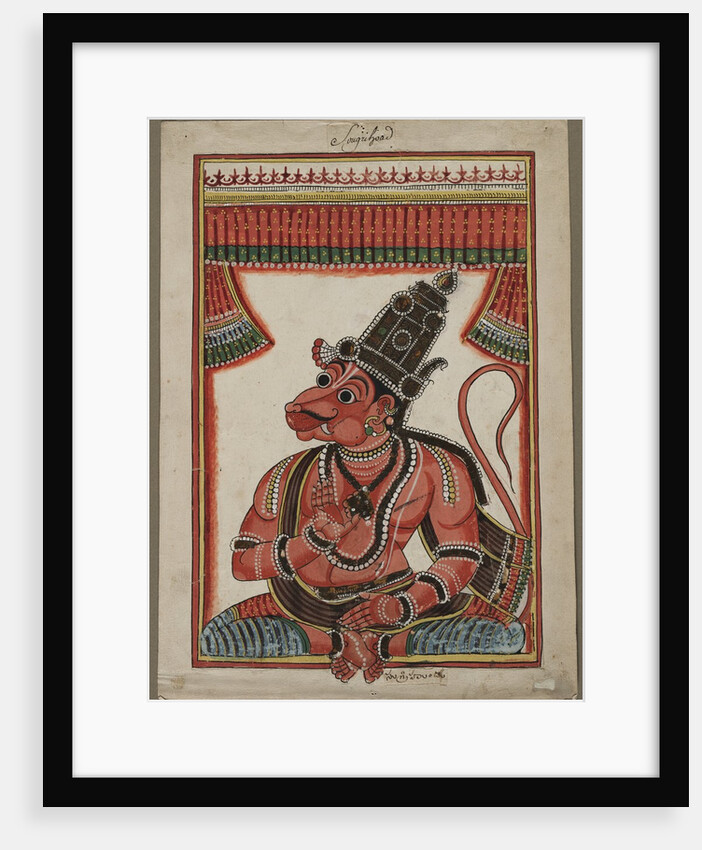 Sugriva, the Monkey King, 1760-1770 by Unknown