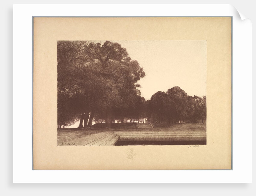 Suite de Paysages: Landscape, Plate 7, Remarque, Poppies, 1892-1893 by Charles Marie Dulac