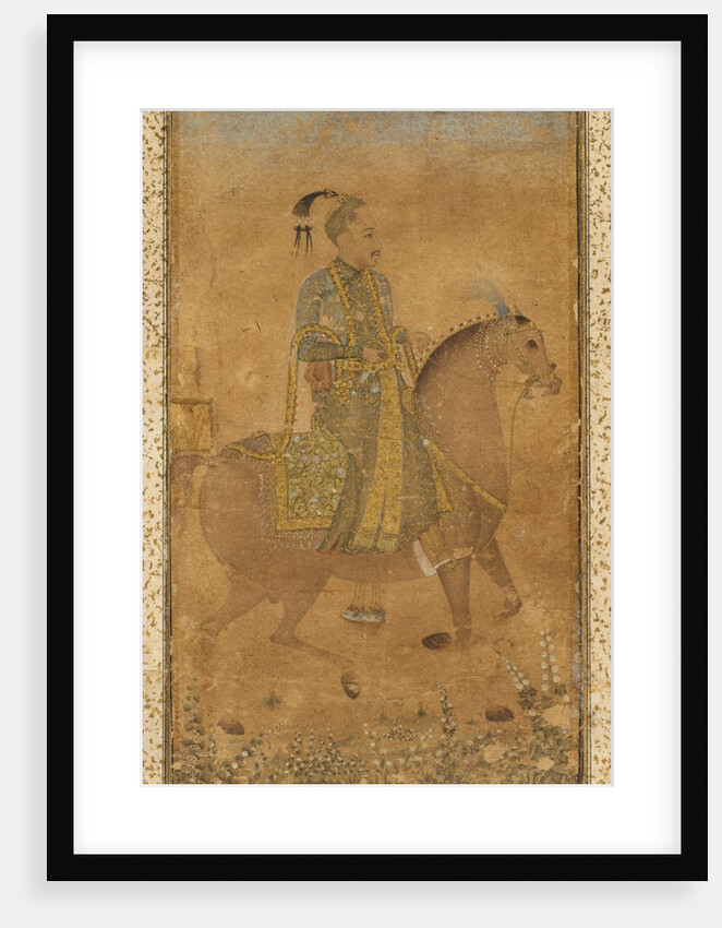 Sultan Abdullah Qutb Shah on Horseback, c. 1635 by Unknown