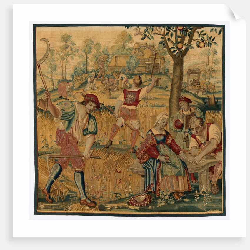 Summer: Harvest Scene, late 1600s - early 1700s by Gobelins
