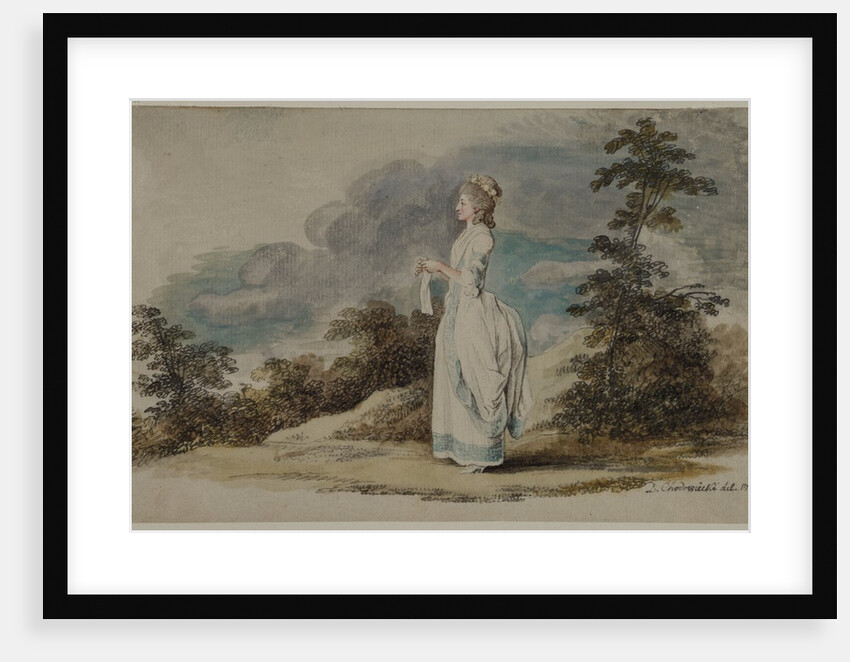 Susanne, 1782 by Daniel Chodowiecki