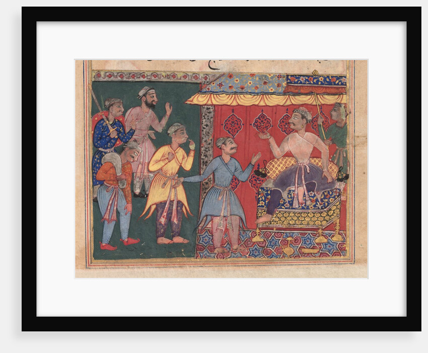 Tales of a Parrot: The Twelfth Night: King Bhojaraja tries in vain to ascertain…, c. 1 by Unknown